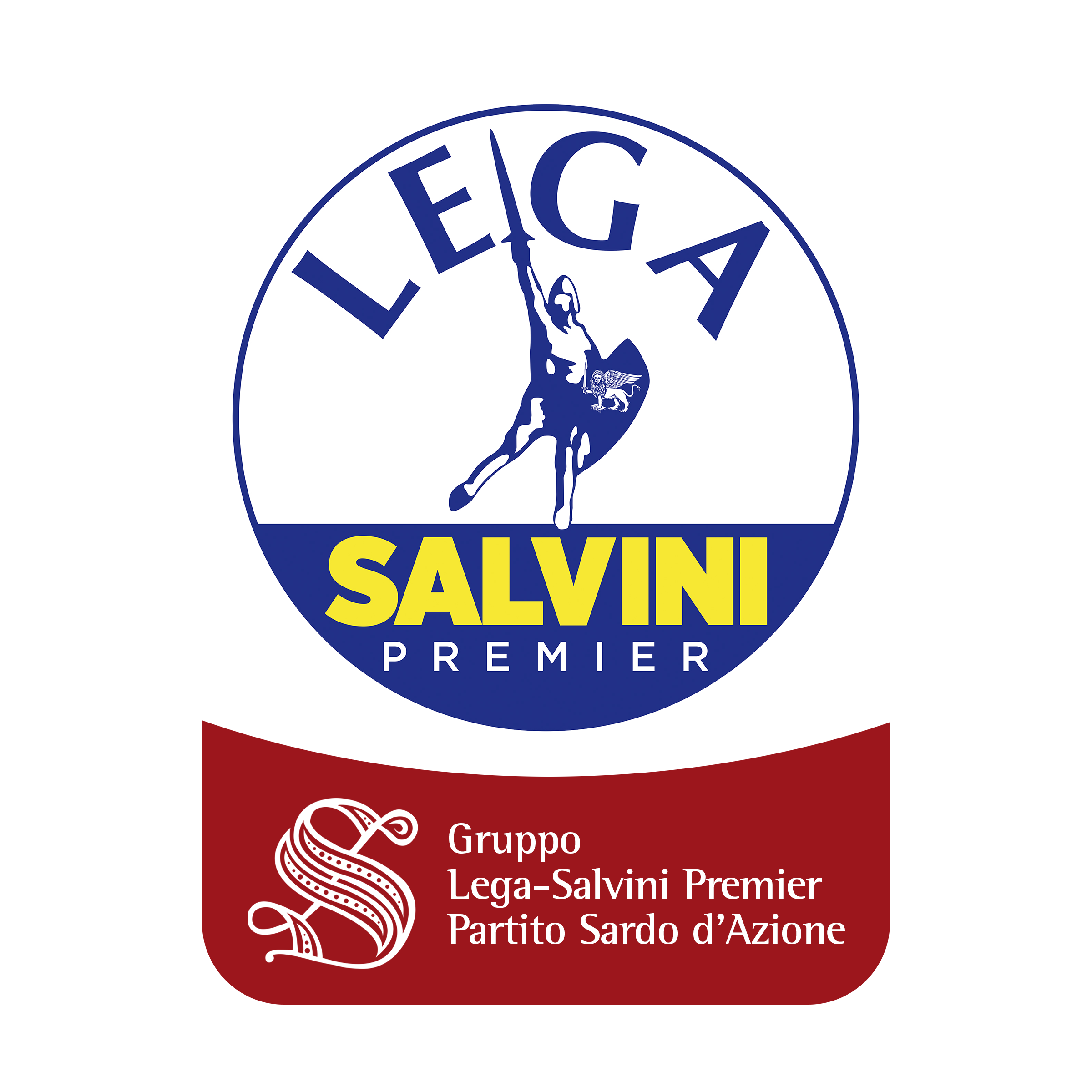 Logo Gruppo Lega Salvini Premier - Partito Sardo d'Azione - Senato della Repubblica